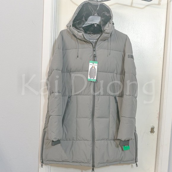 Dkny Jackets & Blazers - NWT DKNY Jeans Ladies Full Zip Parka Jacket  Size XL